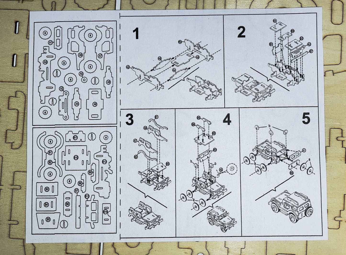 3D visureigio dėlionė iš medžio – ekologiškas medinis žaislas iš ekozaislai.lt