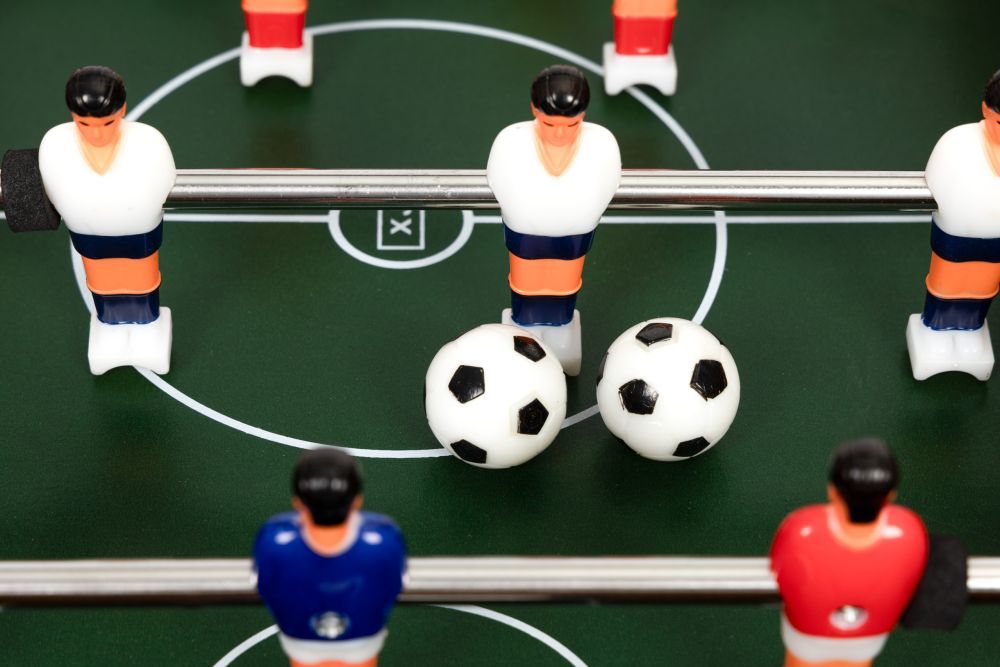 Medinis futbolas – ekologiškas medinis žaislas iš ekozaislai.lt