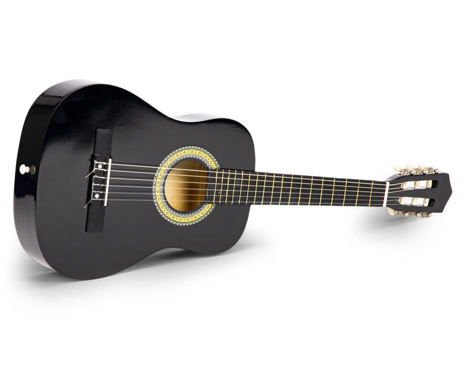 Vaikiška gitara - 6 stygos – ekologiškas medinis žaislas iš ekozaislai.lt