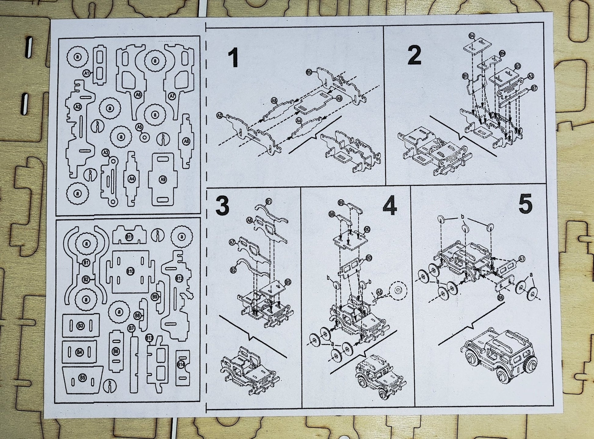 3D visureigio dėlionė iš medžio – ekologiškas medinis žaislas iš ekozaislai.lt